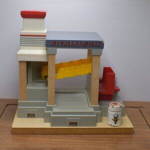 Ice Cream Wooden Factory Rare Thomas & Friends Wooden Railway Engine Trains Work